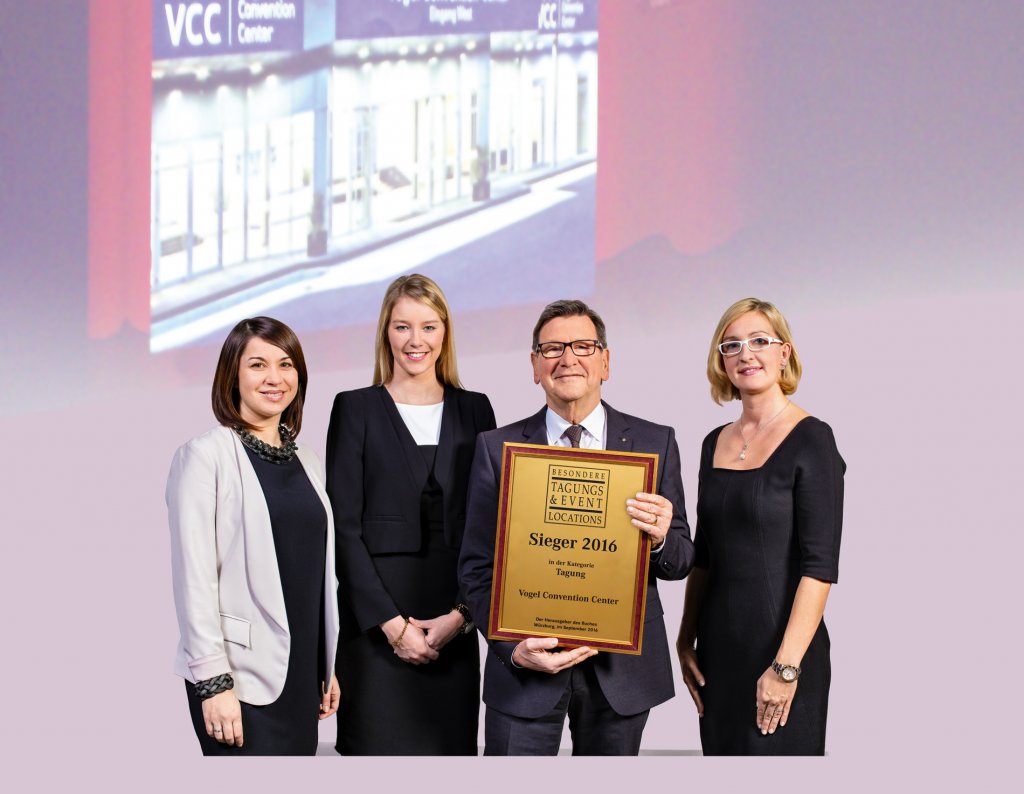 Das VCC ist Sieger des Preises Besondere Tagungs- & Event Locations
