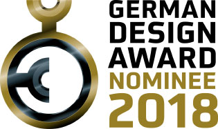 Nominiert German Design Award 2018
